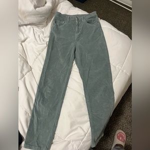 BDG velvet/courdoroy straight leg jeans